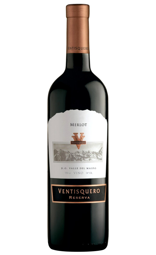 Вино Ventisquero Reserva Merlot Valle del Maipo 2009