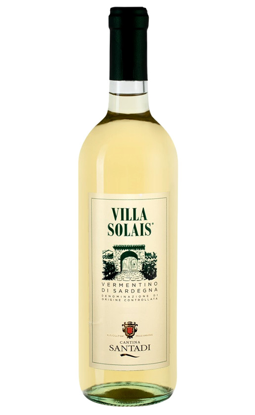 Вино Vermentino di Sardegna Villa Solais 2020