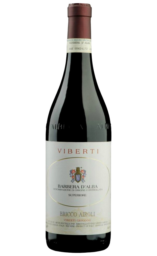 Вино Viberti Barbera d'Alba Superiore Bricco Airoli 2015