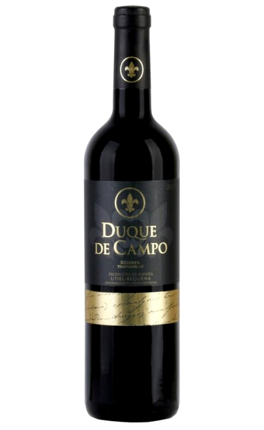 Wine Vicente Gandia Duque De Campo Reserva Utiel Requena 2014