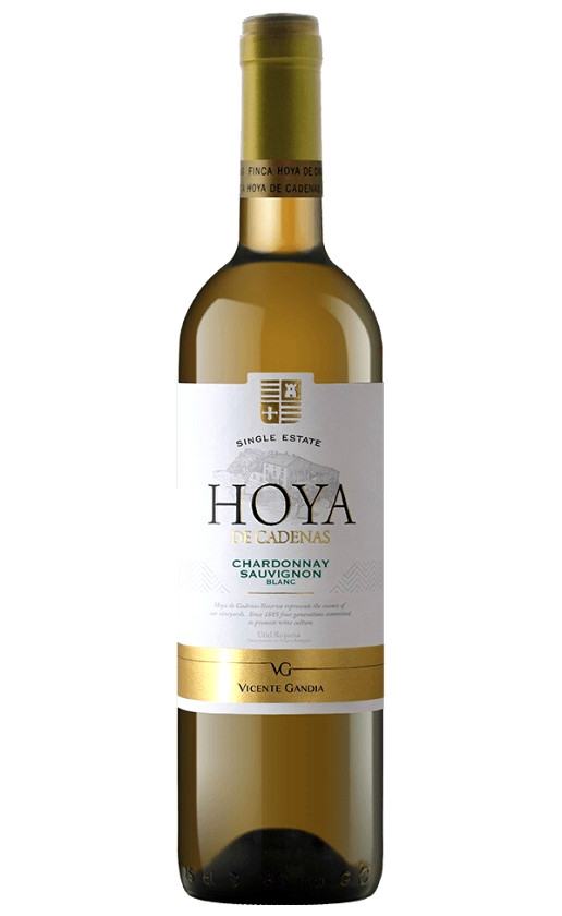 Wine Vicente Gandia Hoya De Cadenas Blanco Utiel Requena 2016