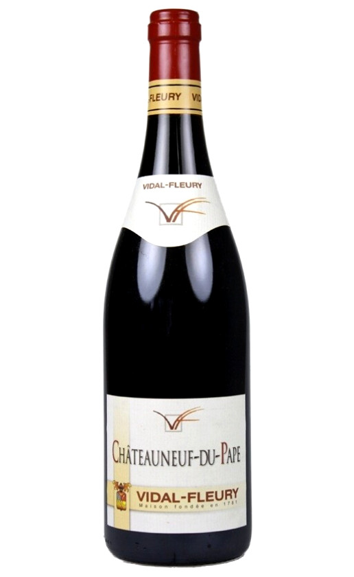 Вино Vidal-Fleury Chateauneuf-du-Pape Rouge 2016