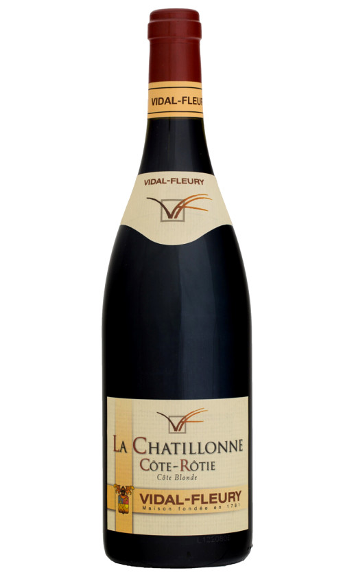 Вино Vidal-Fleury Cote-Rotie La Chatillonne 2011