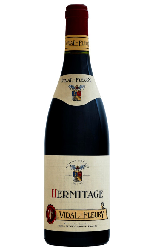Вино Vidal-Fleury Hermitage 2013