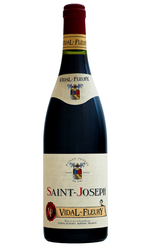 Wine Vidal Fleury Saint Joseph Rouge