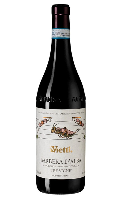 Wine Vietti Barbera Dalba Tre Vigne 2019