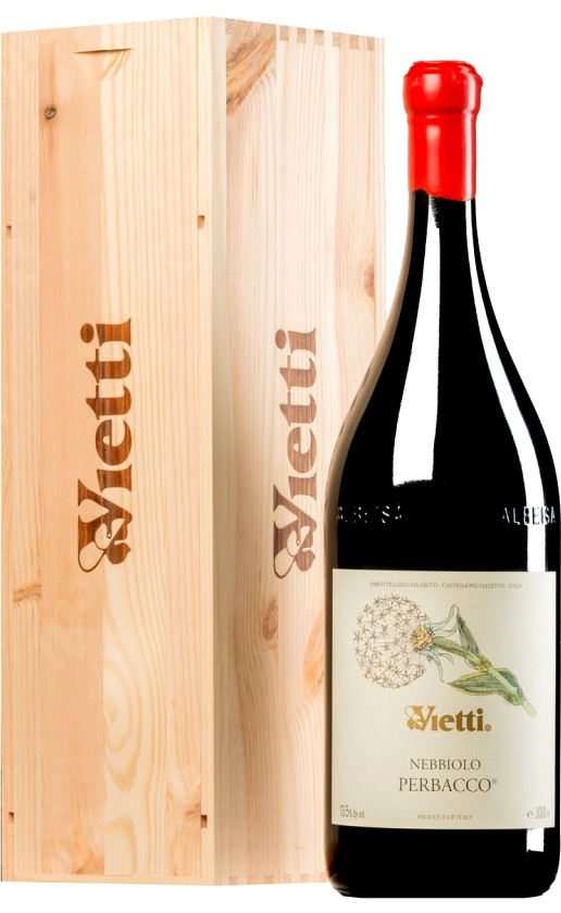 Вино Vietti Nebbiolo Perbacco 2018 wooden box