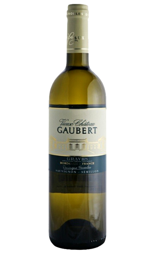 Вино Vieux Chateau Gaubert Graves Blanc Bordeaux 2011