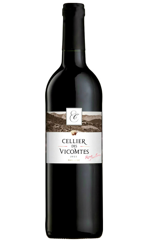 Wine Vignerons Catalans Cellier Des Vicomtes Rouge Moelleux Pays Doc 2015
