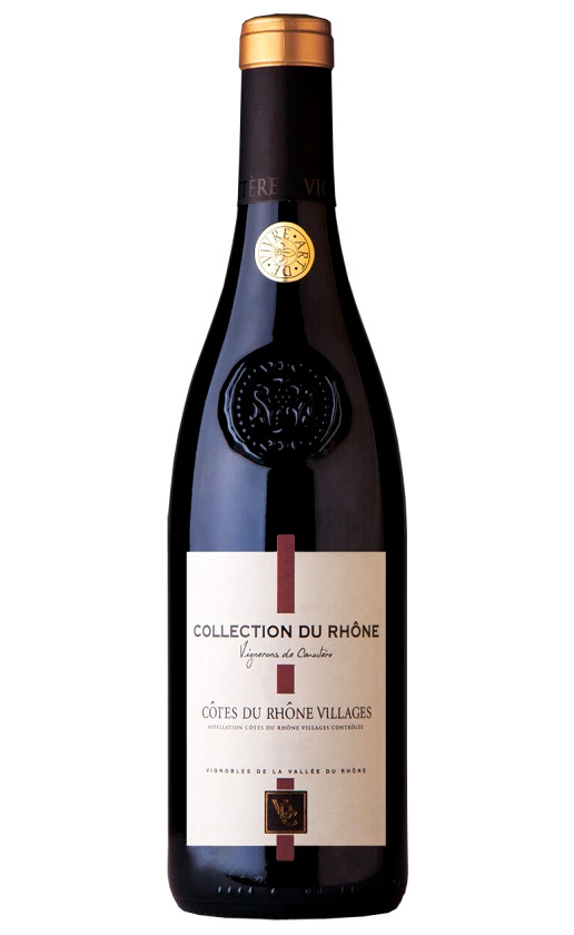 Wine Vignerons De Caractere Collection Du Rhone Cotes Du Rhone Villages 2012