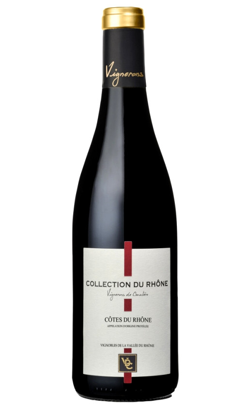 Вино Vignerons de Caractere Collection du Rhone Rouge Cotes du Rhone