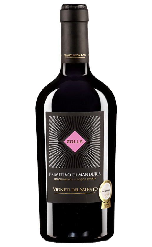 Вино Vigneti del Salento Zolla Primitivo di Manduria