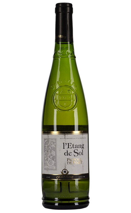 Wine Vignobles Jeanjean Letang De Sol Picpoul De Pinet