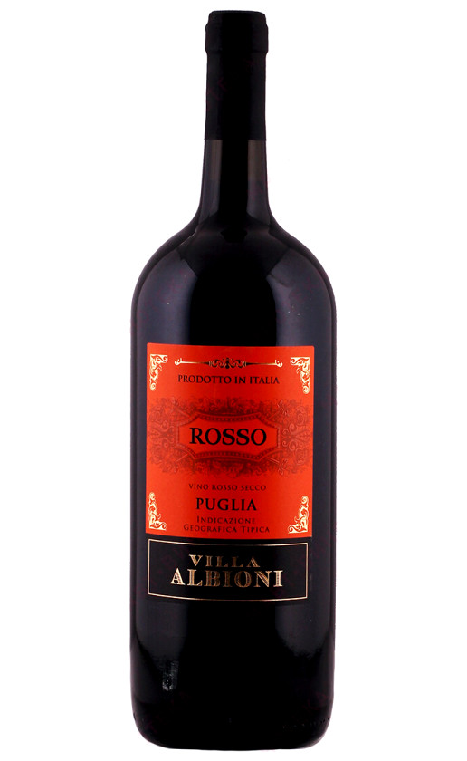 Wine Villa Albioni Rosso Puglia