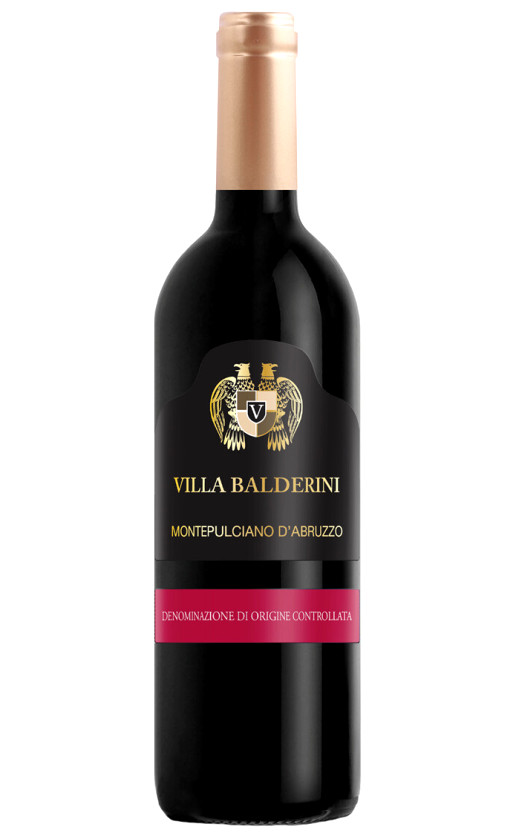 Wine Villa Balderini Montepulciano Dabruzzo 2018