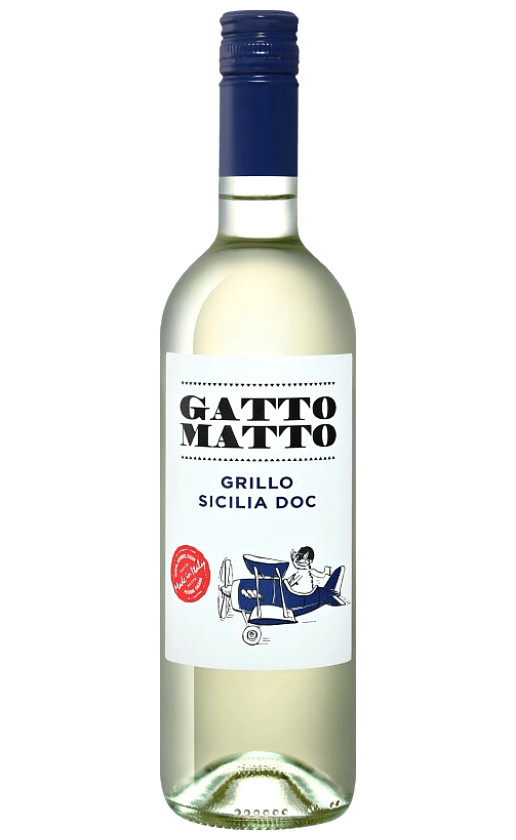 Wine Villa Degli Olmi Gatto Matto Grillo Sicilia 2018