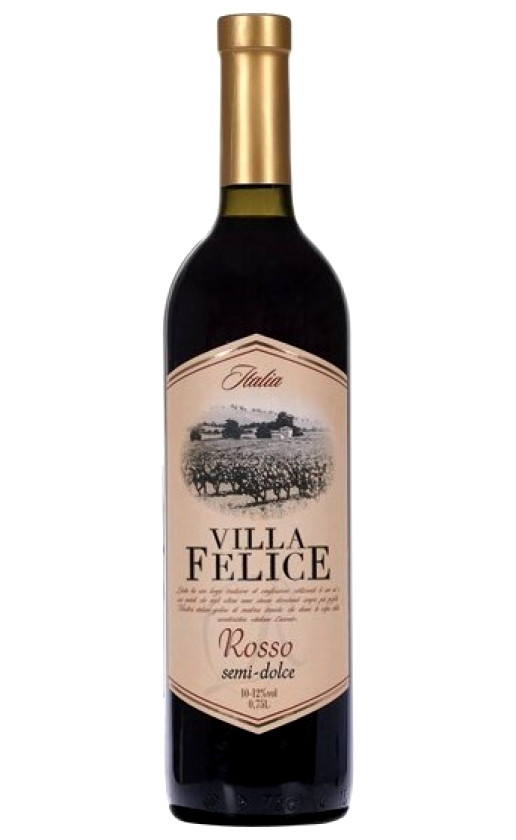 Wine Villa Felice Rosso Semi Dolce
