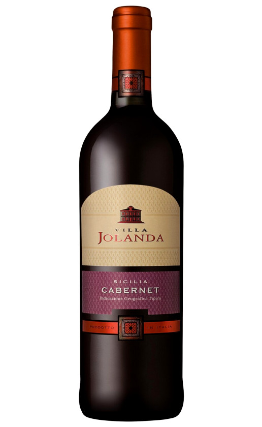 Wine Villa Jolanda Cabernet Sicilia