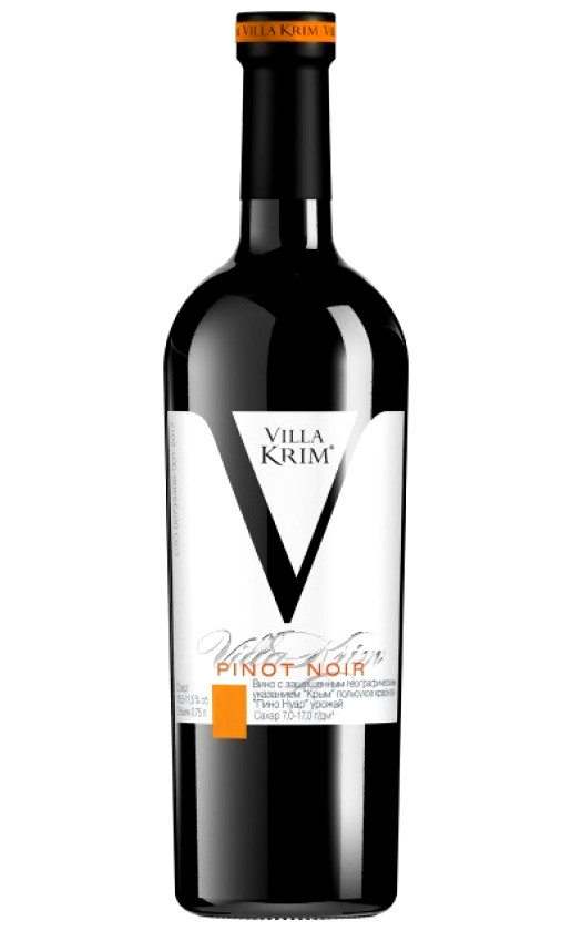 Villa Krim Pinot Noir