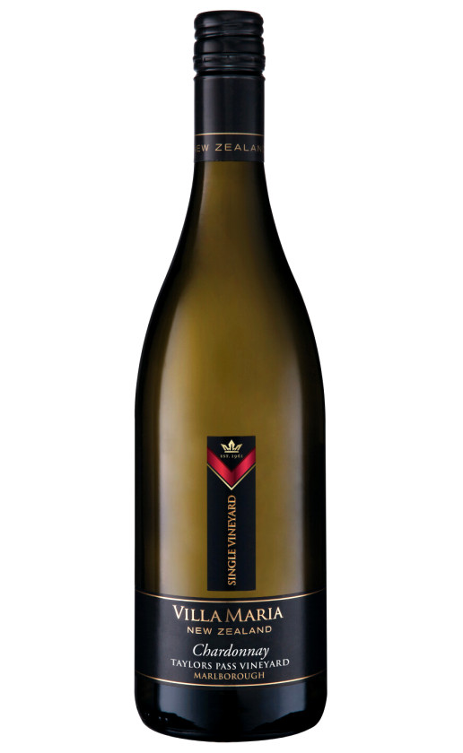 Wine Villa Maria Single Vineyard Taylors Pass Chardonnay 2019