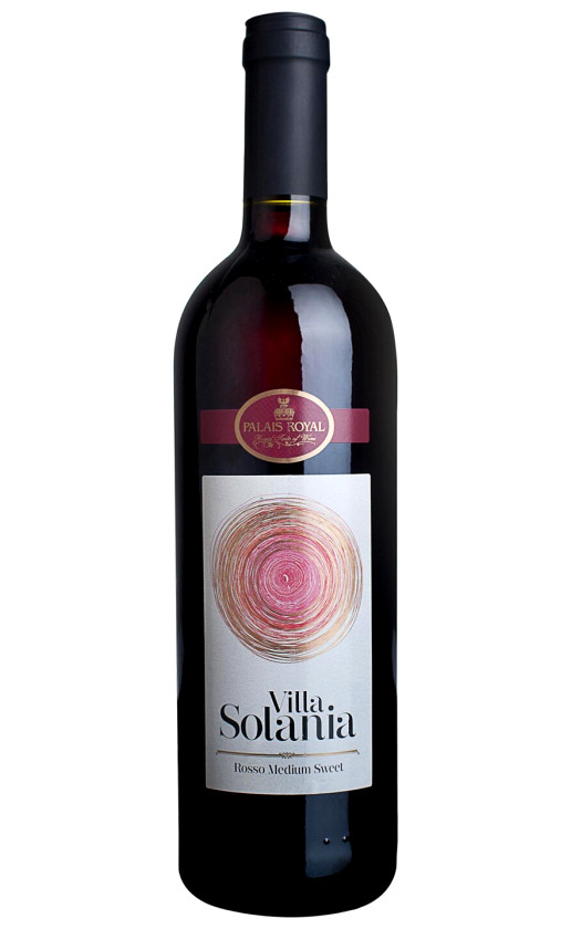 Wine Villa Solania Rosso Medium Sweet 2012