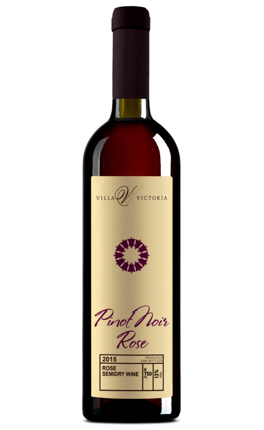 Wine Villa Victoria Pinot Noir Rose 2015