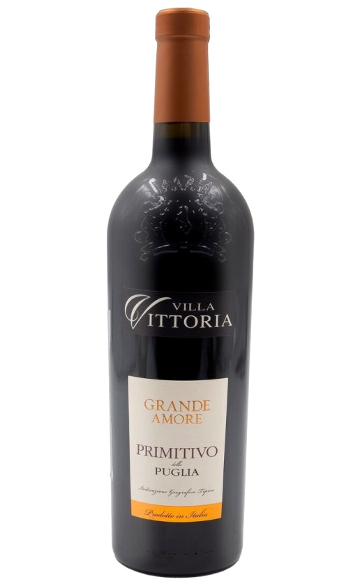 Wine Villa Vittoria Grande Amore Primitivo Puglia