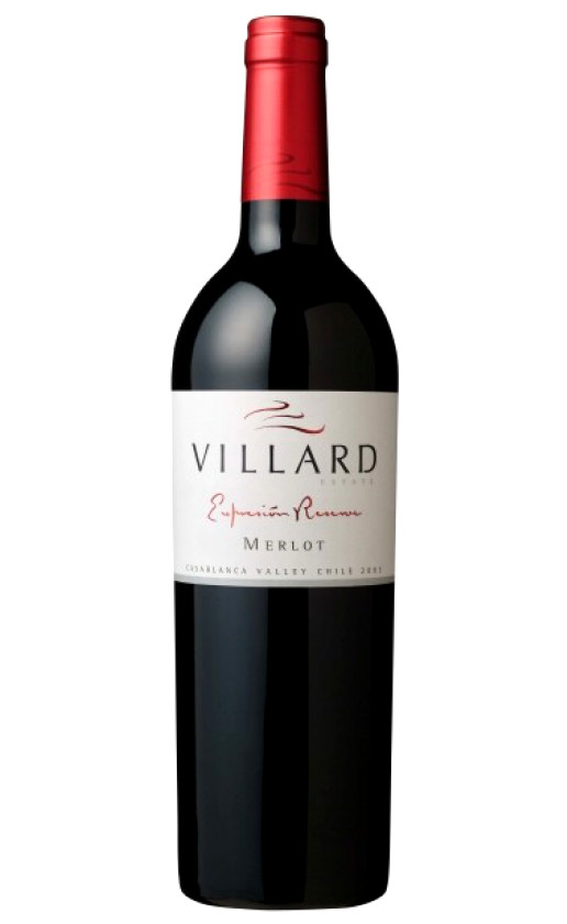 Wine Villard Estate Expresion Reserve Merlot 2007