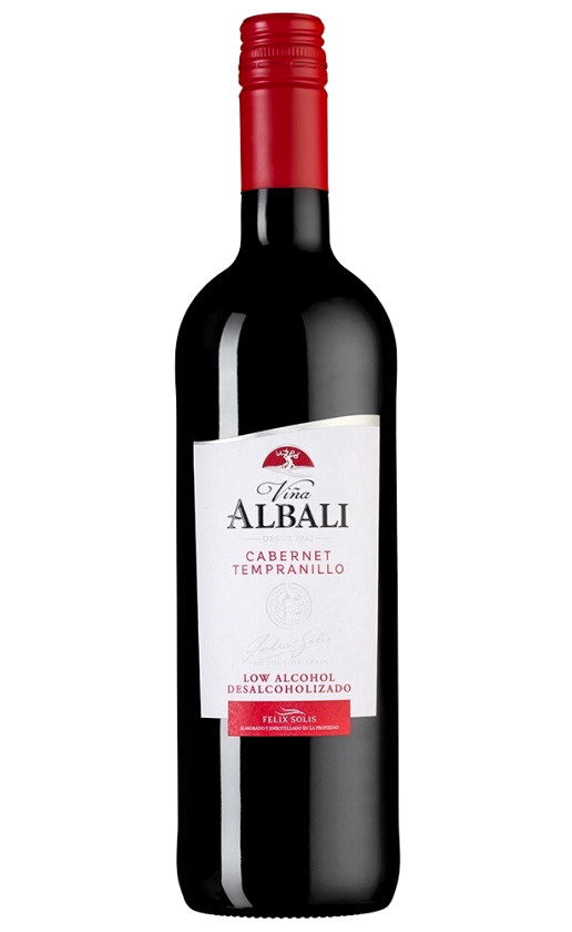 Vina Albali Cabernet-Tempranillo Low Alcohol 2020
