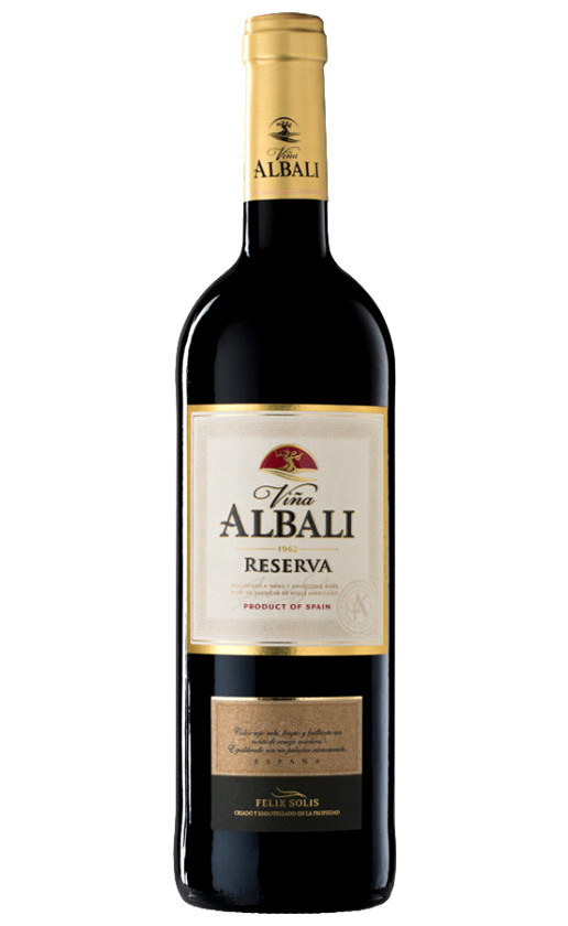 Wine Vina Albali Reserva Valdepenas