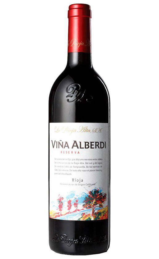 Вино Vina Alberdi Reserva La Rioja Alta 2012