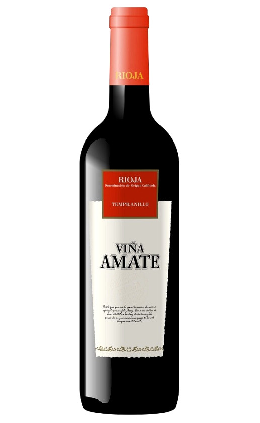 Wine Vina Amate Tempranillo Rioja A