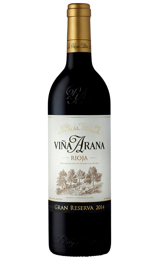 Вино Vina Arana Gran Reserva Rioja 2014