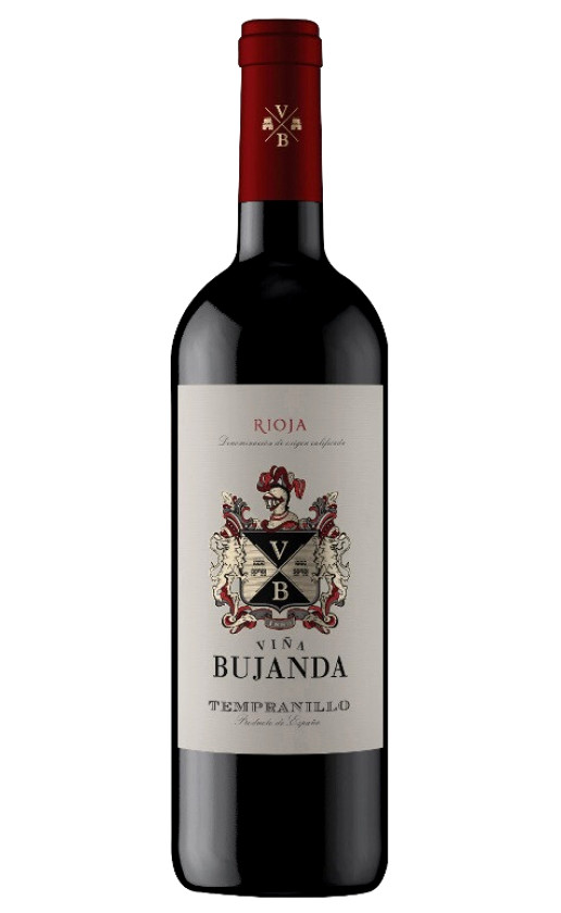Wine Vina Bujanda Tempranillo Rioja A
