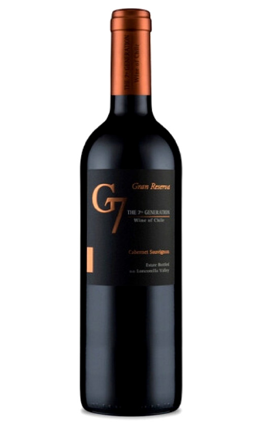 Wine Vina Carta Vieja G7 Gran Reserva Cabernet Sauvignon 2016