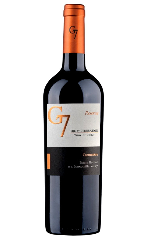 Wine Vina Carta Vieja G7 Reserva Carmenere