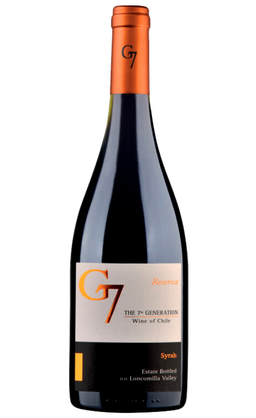 Wine Vina Carta Vieja G7 Reserva Syrah