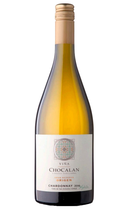 Wine Vina Chocalan Origen Chardonnay Gran Reserva 2016