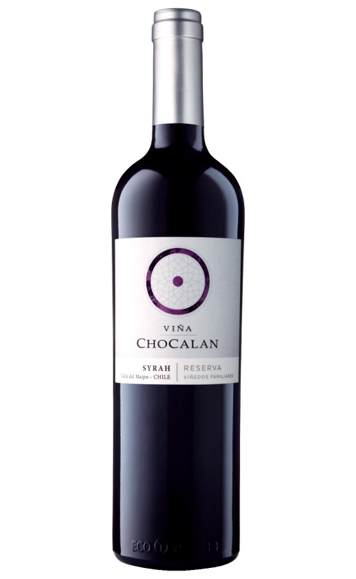 Wine Vina Chocalan Syrah Reserva 2016