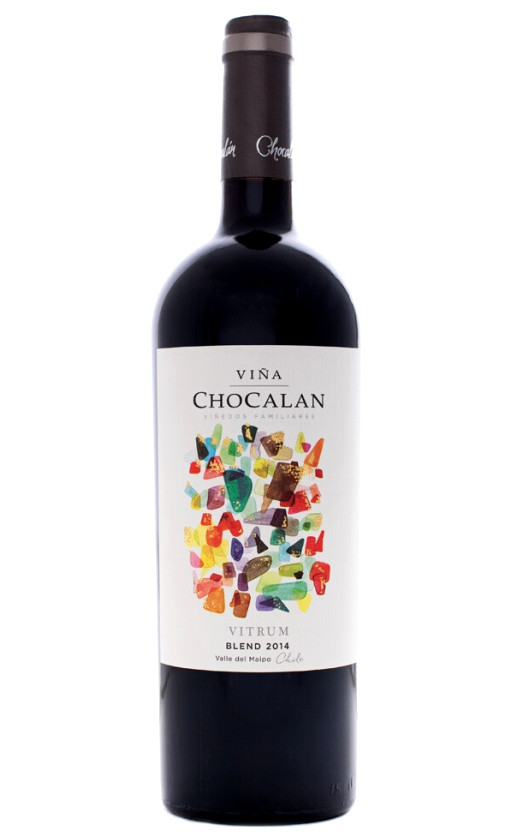 Wine Vina Chocalan Vitrum Blend 2014