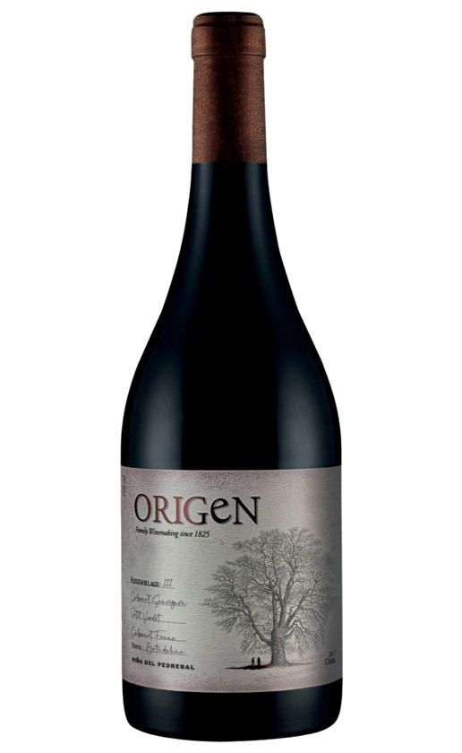 Wine Vina Del Pedregal Origen Assemblage Iii 2017