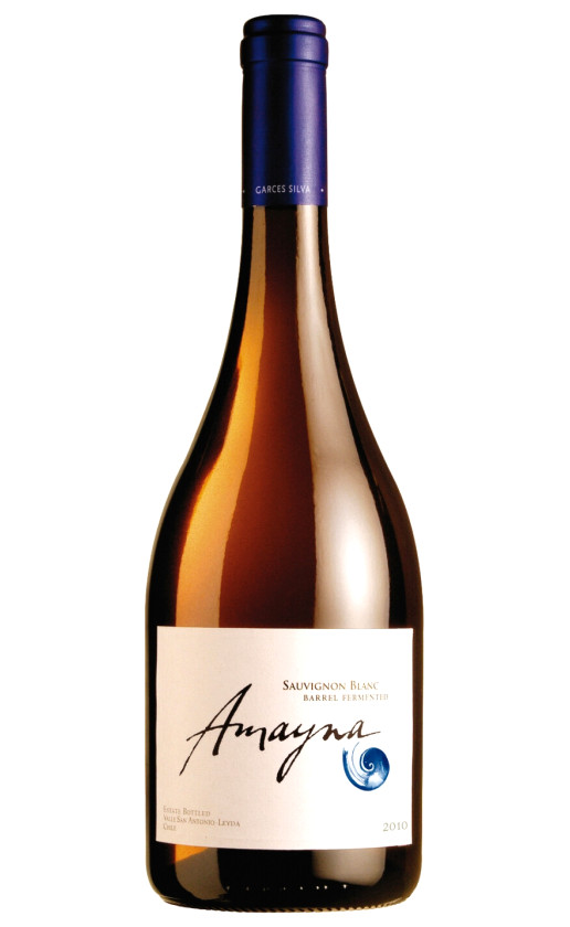 Wine Vina Garces Silva Limitada Amayna Sauvignon Blanc Barrel Fermented 2012