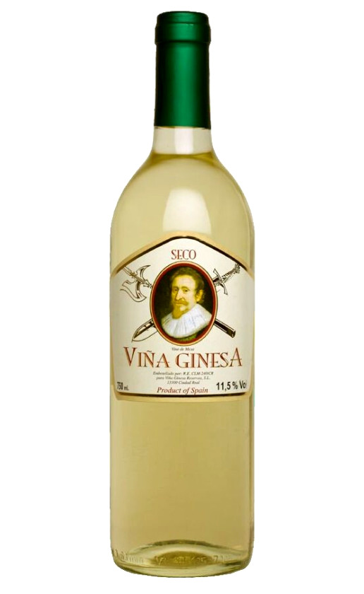 Вино Vina Ginesa Blanco Seco Castilla La Mancha