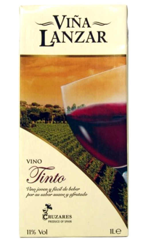 Вино Vina Lanzar Tinto VDT