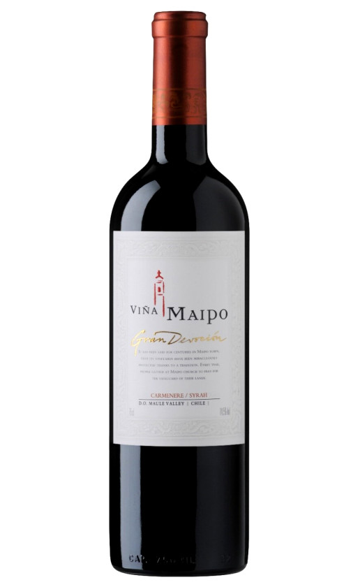 Wine Vina Maipo Gran Devocion Carmeneresyrah 2015
