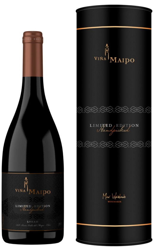 Wine Vina Maipo Limited Edition Syrah 2014 Gift Box
