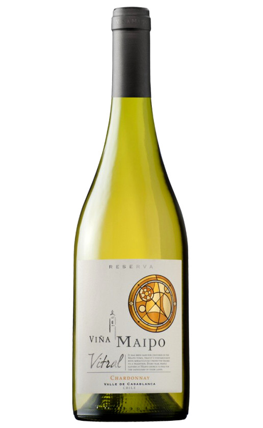 Wine Vina Maipo Vitral Chardonnay Reserva 2013