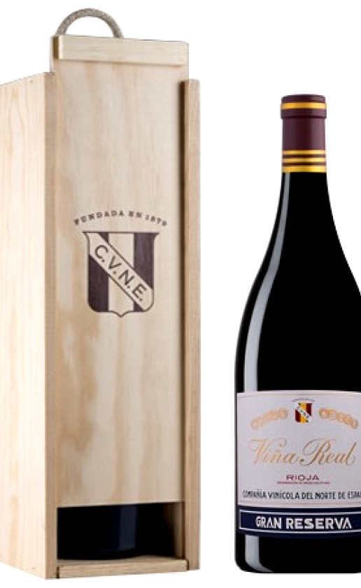 Вино Vina Real Gran Reserva 2013 wooden box