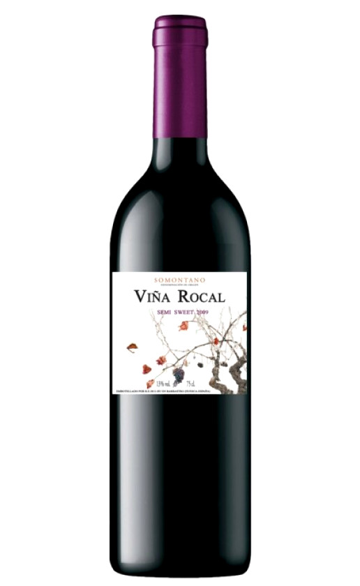 Wine Vina Rocal Tinto Semi Dulce 2009