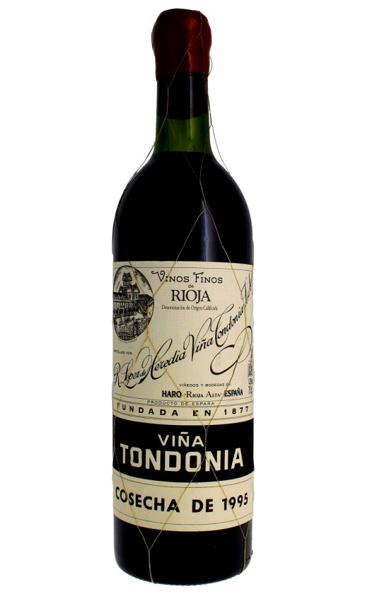 Wine Vina Tondonia Gran Reserva Rioja 1995